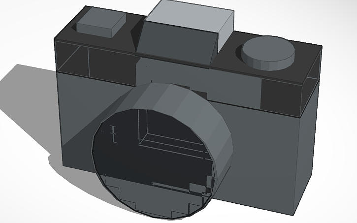 3D design Camera 3d - Tinkercad
