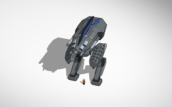 3D design VW-3 Rhino Ragdoll - Tinkercad