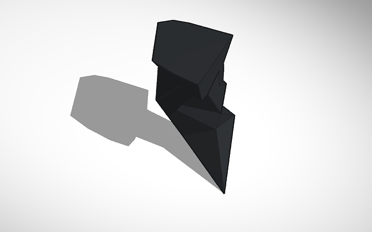 3D design a goatee - Tinkercad