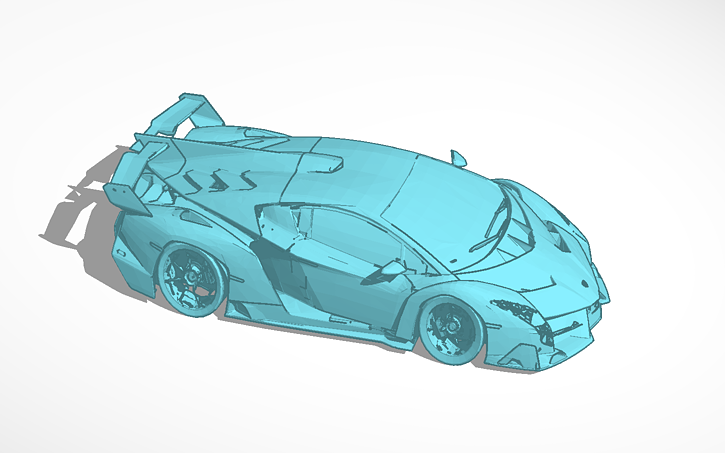 3D design car - Tinkercad