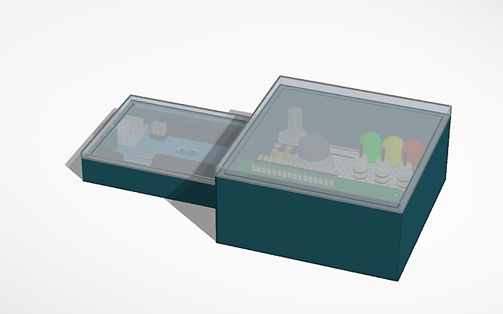 Sensor 3d Design 3D design Modelo 3D sensor GP2Y1010AU0F - Tinkercad