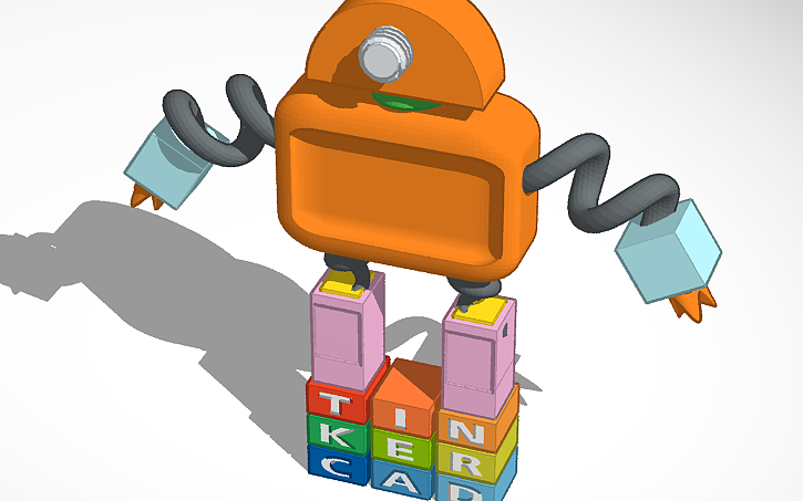 3D design Robot - Tinkercad