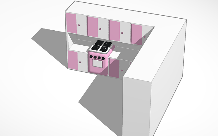3D design Kitchen - Tinkercad