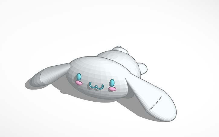 3D design cinnamoroll final 3D design - Tinkercad