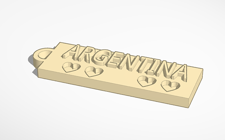 3D design ARGENTINA - Tinkercad