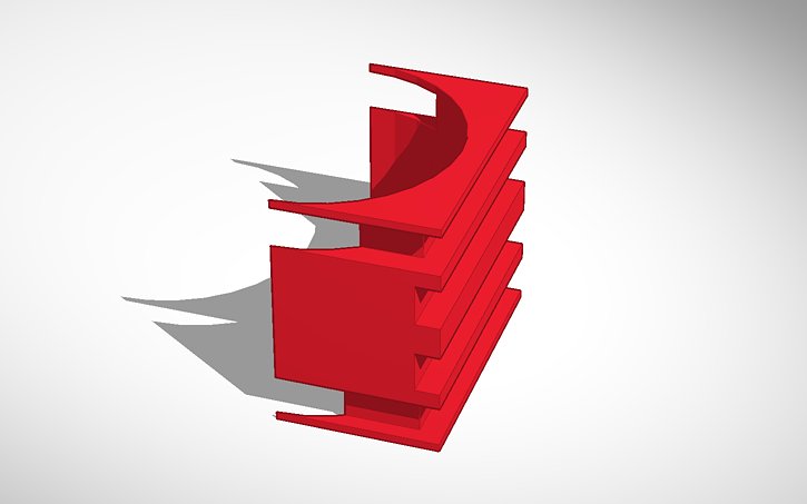 3D design ROV Forward Thruster Block - Tinkercad