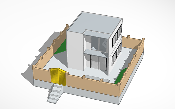 3D design Hamster house. another idea - Tinkercad