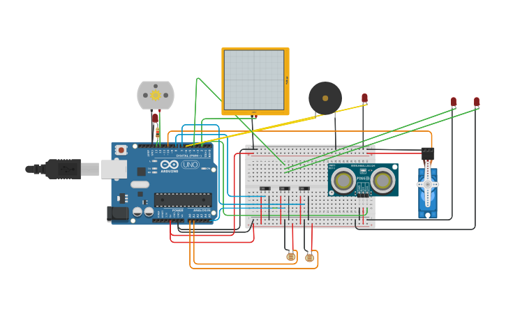 Circuit design CODE - Tinkercad