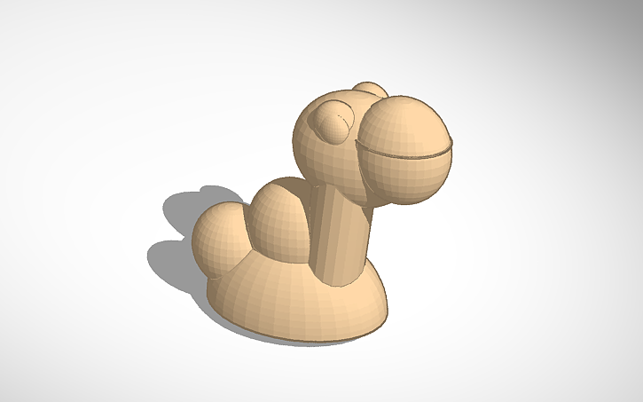 3D design the camel - Tinkercad