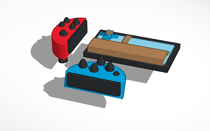 3D design nintendo switch (minecraft) - Tinkercad