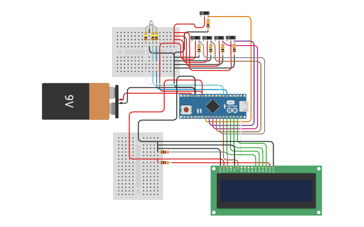 Circuit design rfid keyboard v2 - Tinkercad