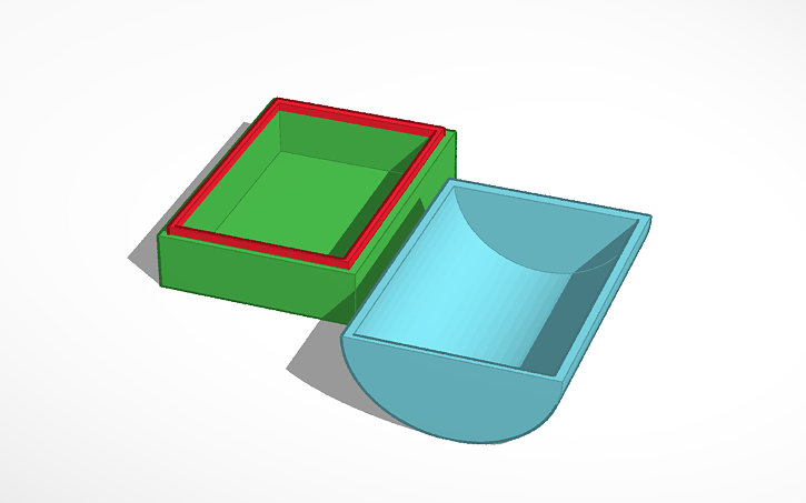3D design box - Tinkercad