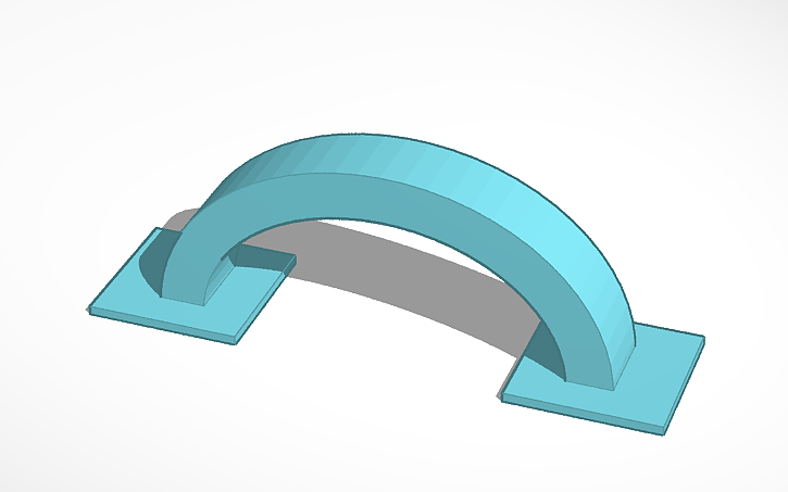 3D design Box handle - Tinkercad