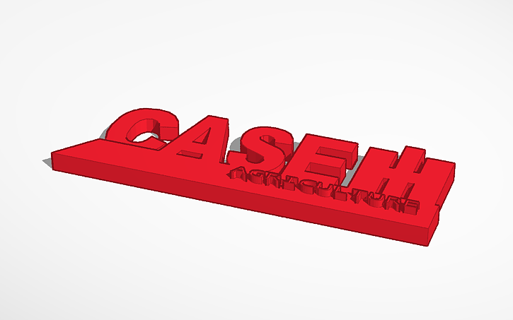 3D Design Case IH Logo Tinkercad 3d-design-case-ih-logo-tinkercad