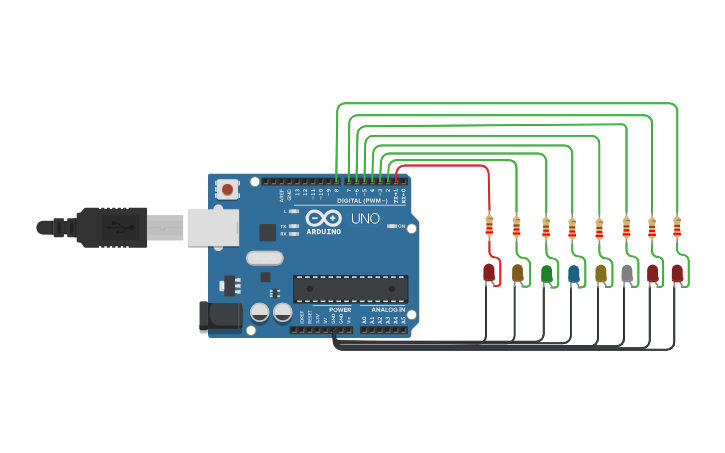 Circuit design Template 2 [LAB 3] - Tinkercad