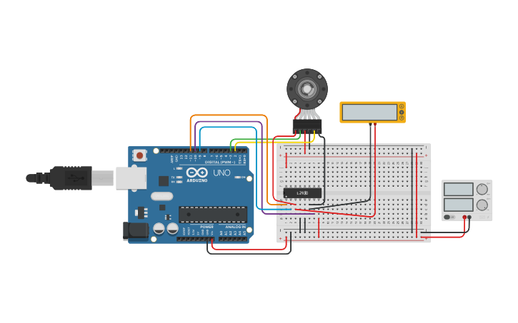 Circuit design Lab 10 - Tinkercad