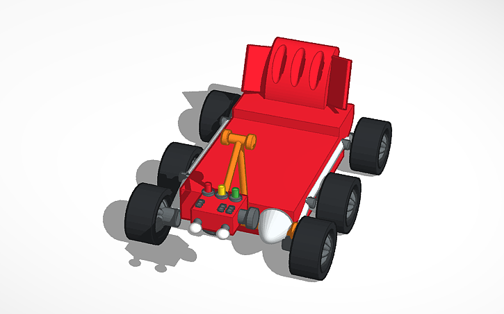 Simple Rover Tinkercad 3D design Autonomous rover - Tinkercad