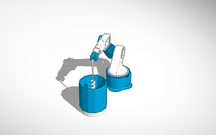3D design Homogenizer - Tinkercad