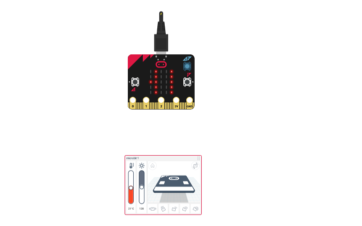 Circuit design LED Animation - Tinkercad