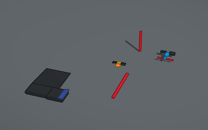3D design Copy of Combat Robot Arena - SIM LAB - Tinkercad