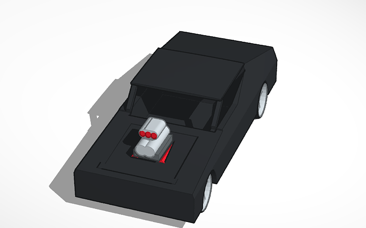 3D design Race car - Tinkercad