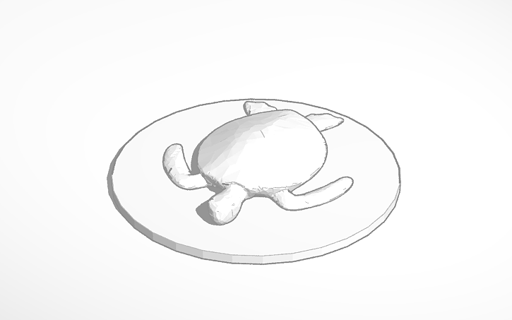3D design Turtle - Tinkercad