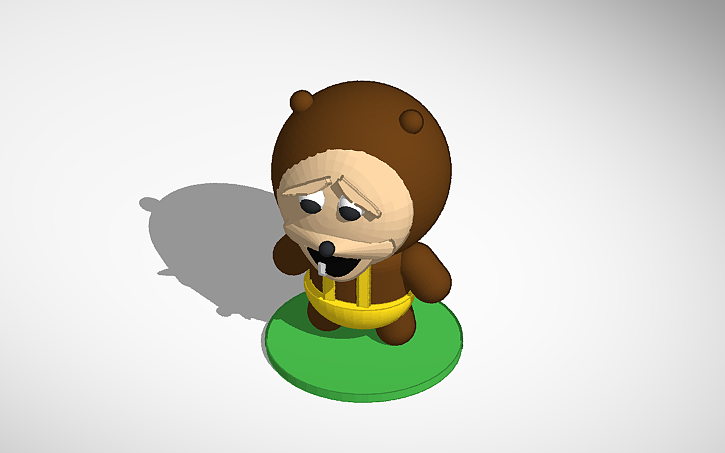 3D design Blanky 01 Billy Bob Broccoli - Tinkercad