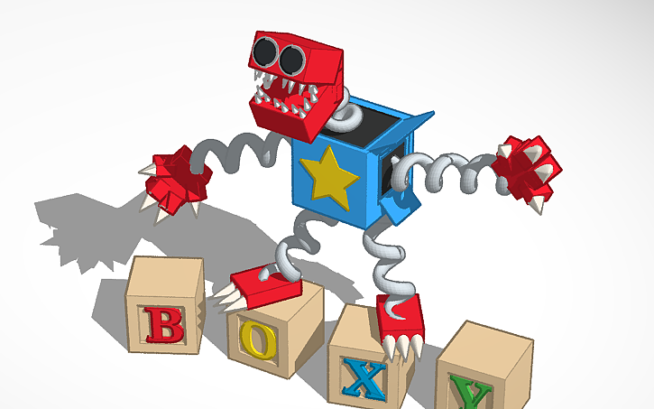 3D design Boxy boo - Tinkercad