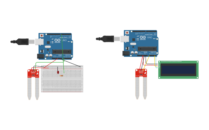 Autocad Humidity Sensor Circuit design Sensor Humedad - Tinkercad