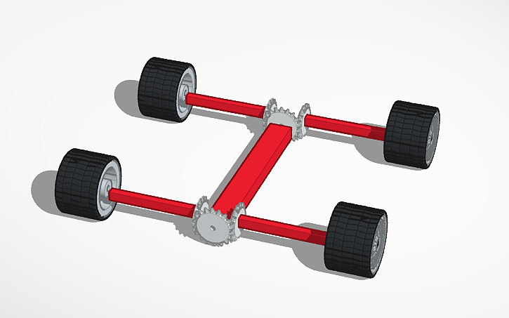 3D design motor car - Tinkercad