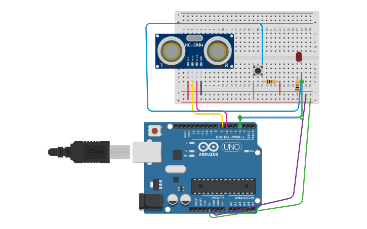 Circuit design sensor - Tinkercad