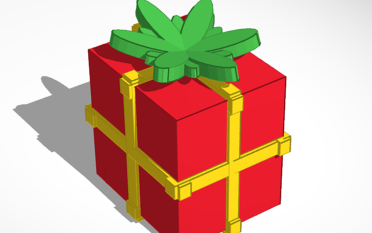 3D design present - Tinkercad