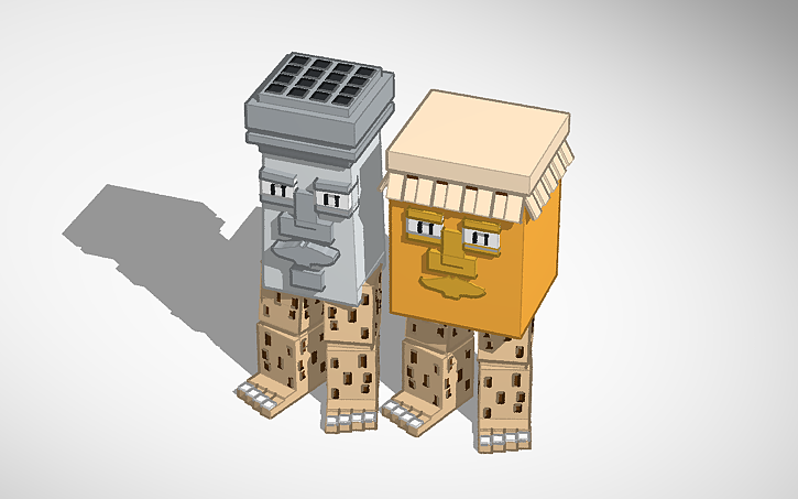 3D design Garama and Madungdung (Steal a Brainrot) - Tinkercad