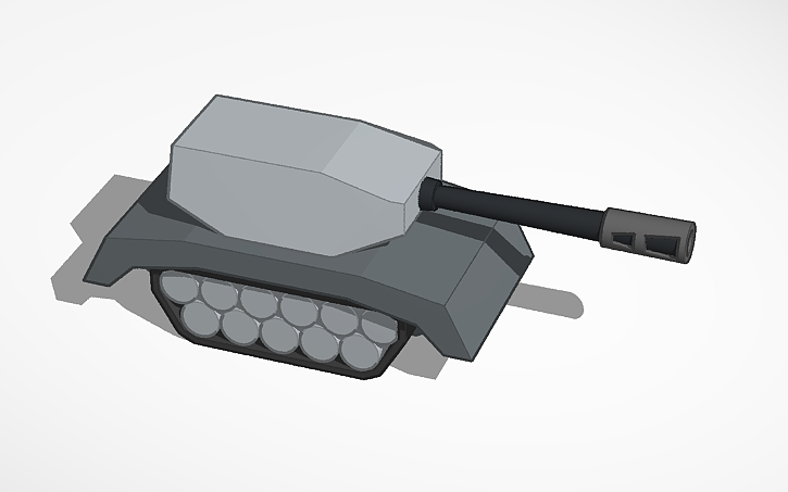 3D design Sketchy tank [SIM] - Tinkercad
