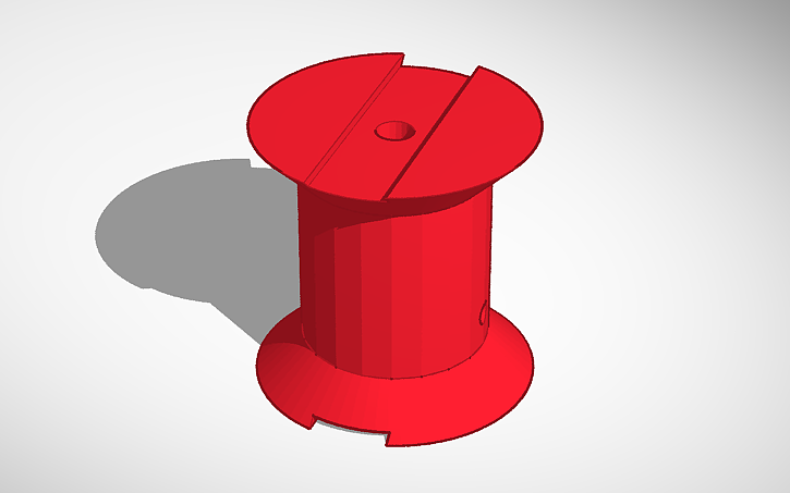 3D design Spool - Tinkercad