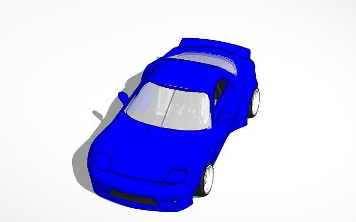 3D design Pandem RX7 - Tinkercad