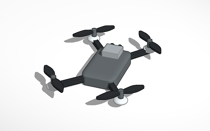 3D design Drone - Tinkercad