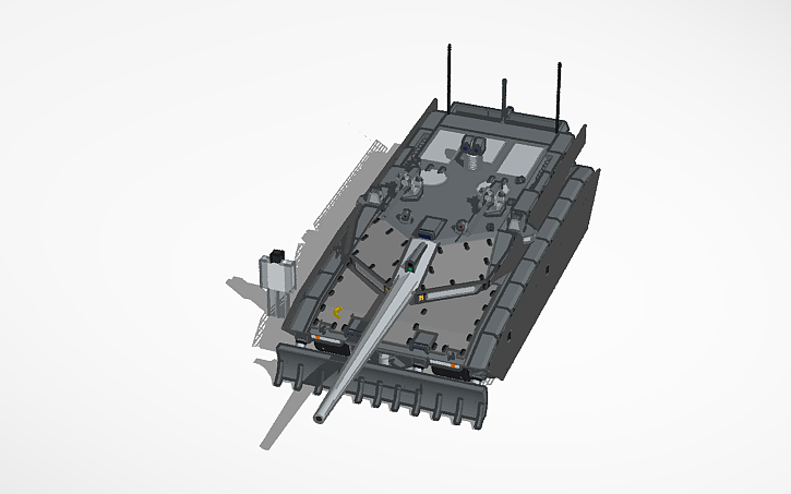 3D design FLXcACP type C Standard Tank - Tinkercad