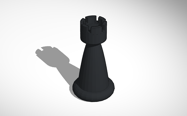 3D design 9 Rook NT - Tinkercad