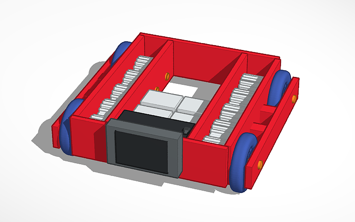 3D design Drivetrain - Tinkercad
