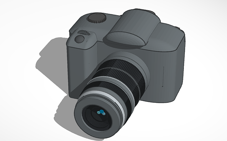 3D design Canon Camera - Tinkercad
