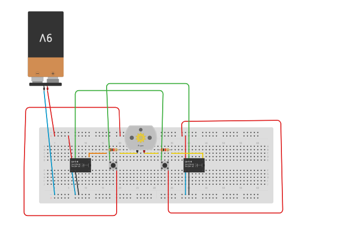 How To Design Rly Circuit design RELAY TO DRIVE DC MOTOR - Tinkercad