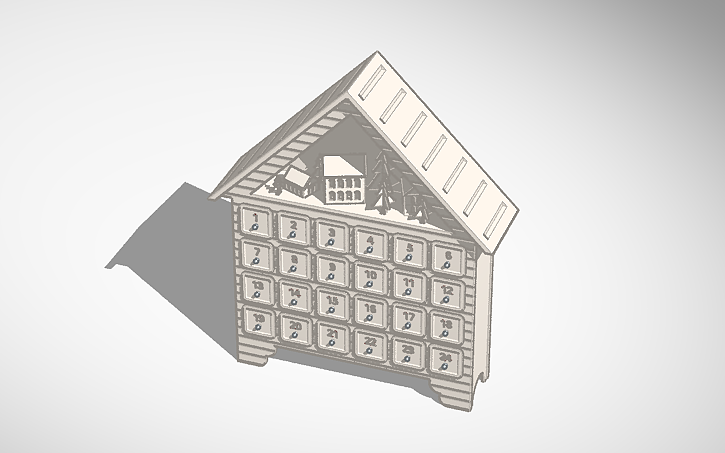 3D design Advent Calendar - Tinkercad