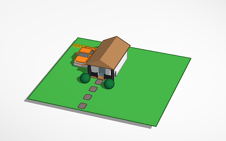 3D design tiny home - Tinkercad