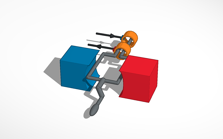 3D design AC Generator - Tinkercad