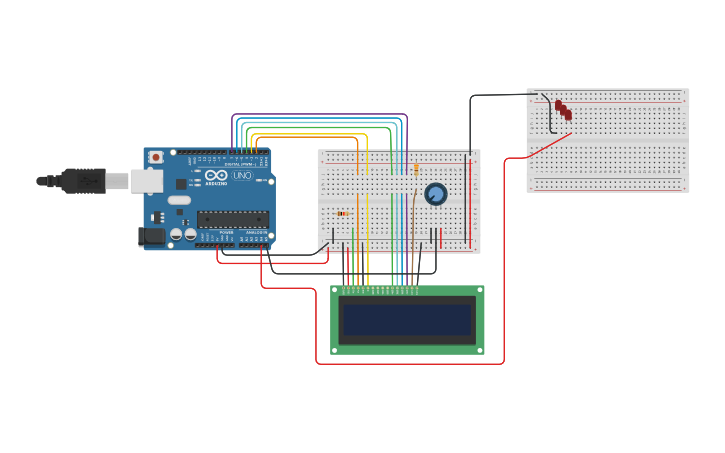 Circuit design Shéma projet Eolienne - Tinkercad