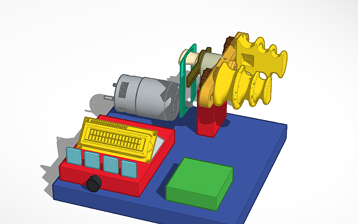 3D design AUTOMATIC WINDING MACHINE 1070 - Tinkercad