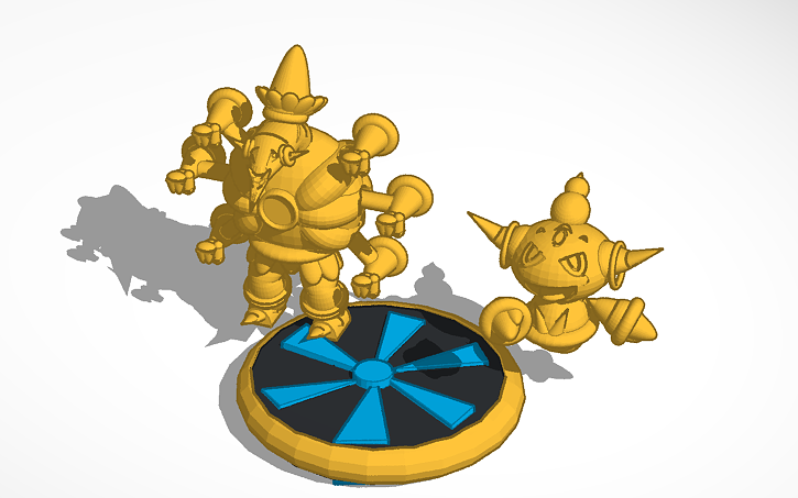 3D design Shiny Hoopa Forms - Tinkercad