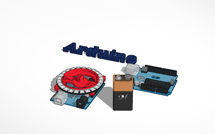 3D design Arduino - Tinkercad