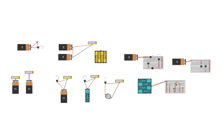 Circuit design PRACTICA 1 - Tinkercad